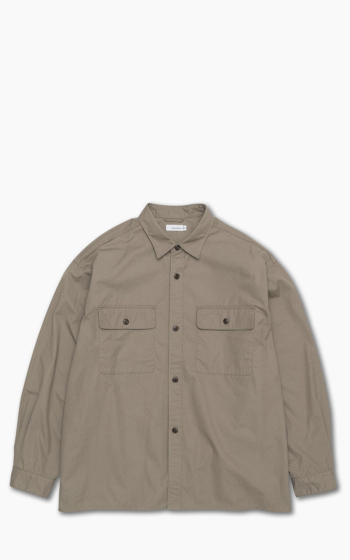 Nanamica Utility Light Wind Shirt Taupe