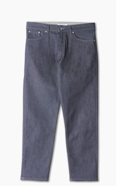 Maison Kitsuné Tapered Fit Jeans Unwashed Indigo
