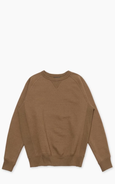 Wonder Looper Iron Mordant Foxfibre® Pullover Crewneck Double Heavyweight French Terry Coyote 80