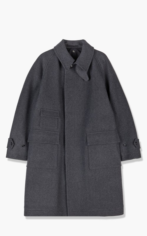 Kaptain Sunshine Traveller Coat Mid Grey KS21FCO01-Mid-Grey