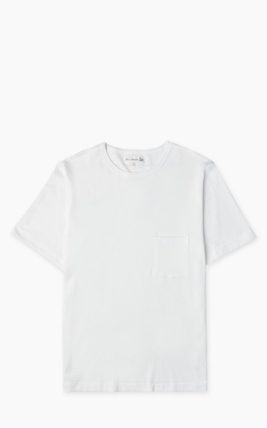 Merz b. Schwanen 2M15P Sturdy Jersey Pocket T-Shirt White