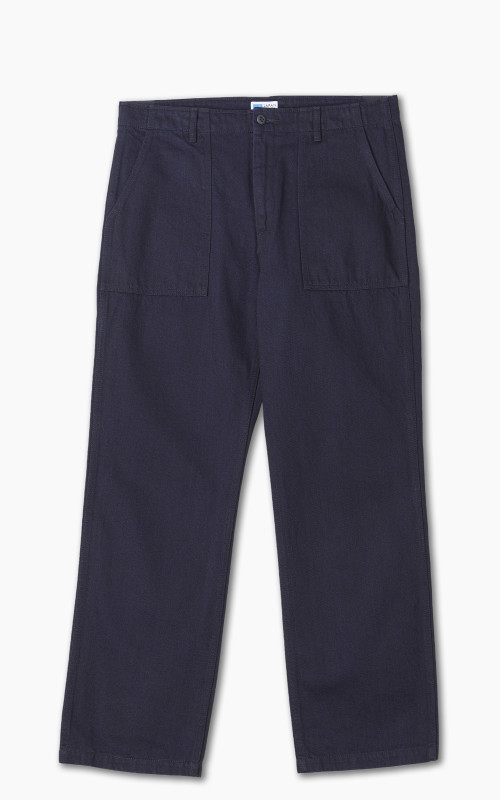 Japan Blue Modern Military Baker Pants Denim Indigo