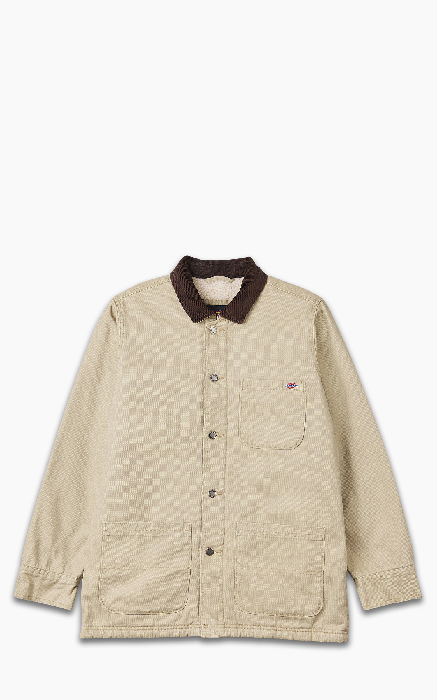 Dickies Duck Canvas Chore Coat Stone Washed Desert Sand | Cultizm