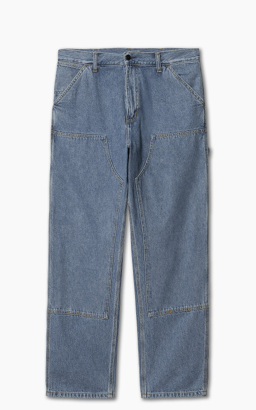 Carhartt WIP Double Knee Pant Fairfield Denim Heavy Stone Washed Blue