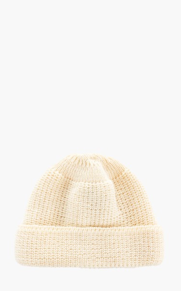 Leuchtfeuer-Strickwaren Leuchtfeuer Walfänger Knit Wool Beanie White