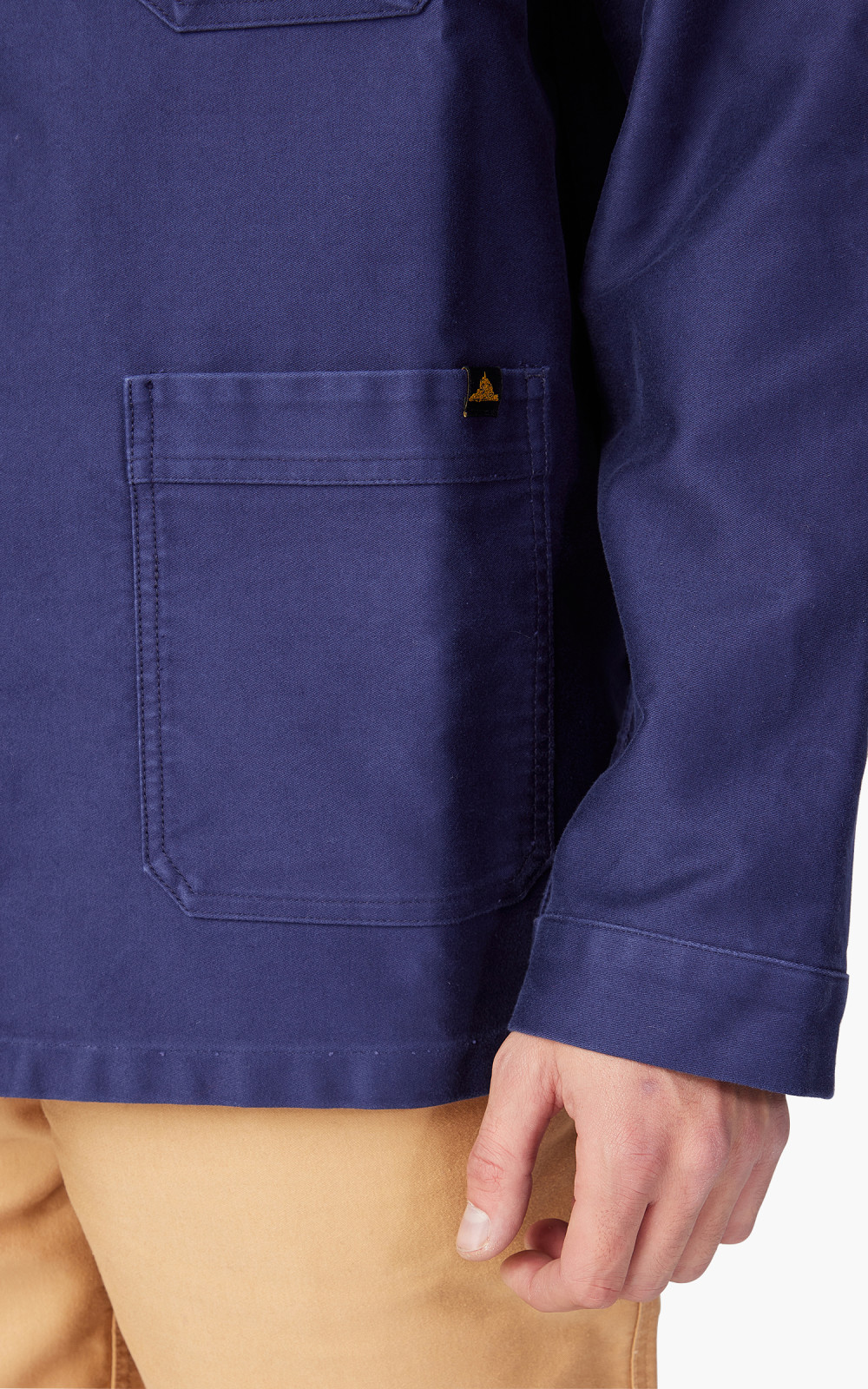 ★le mont★ WGenuine Lmsm Work JacketNavy Le Mont St Michel Authentic Work Jacket Moleskin Navy | Cultizm