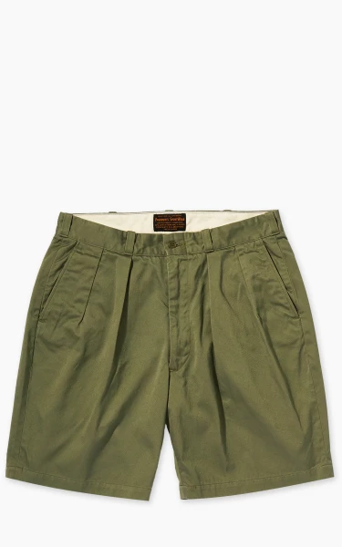 Pherrow’s 25S-P.50CS Military Chino Shorts Olive