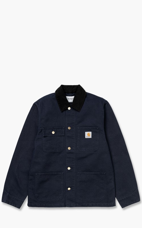 Carhartt WIP Michigan Coat Dark Navy/Black Rinsed