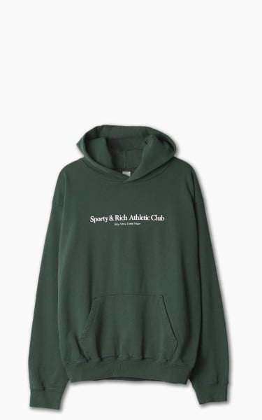 Sporty &amp; Rich Athletic Club Hoodie Forest