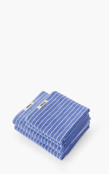 TEKLA Terry Towel Stripes Clear Blue Stripes