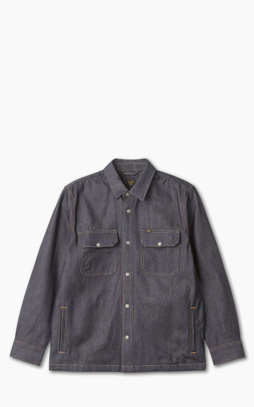 Lee 101 101 Denim Overshirt Dry Indigo