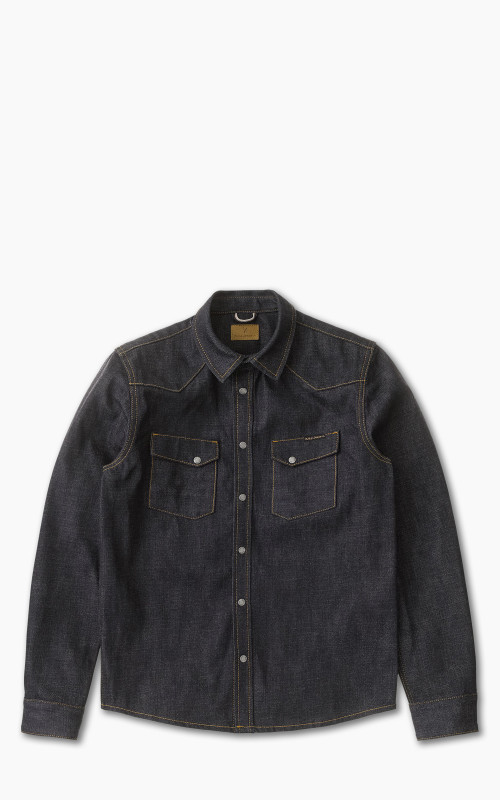 Nudie Jeans Jonas Denim Shirt Dry Ace Selvage