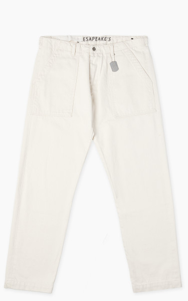 Chesapeake&#039;s Fatigue Pant Denim Selvedge Rinsed Natural