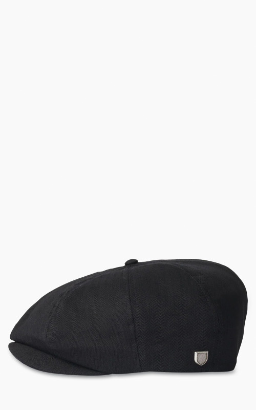 Brixton Brood Snap Cap Black