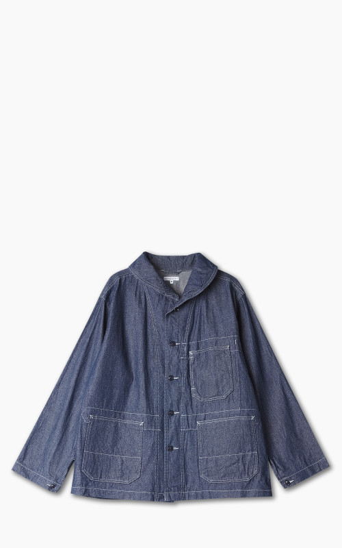 Engineered Garments Shawl Collar Utility Jacket Indigo