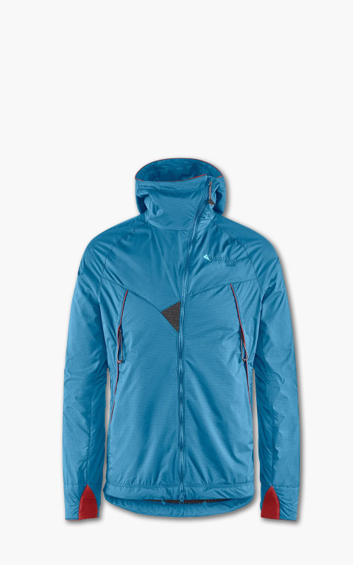 Klättermusen Vale Mid Layer Hoodie Jacket Blue Sapphire