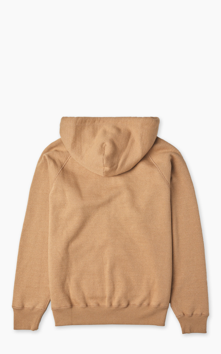 Wonder Looper Zip Hoodie Double Heavyweight French Terry Foxfibre® Coyote  80 | Cultizm