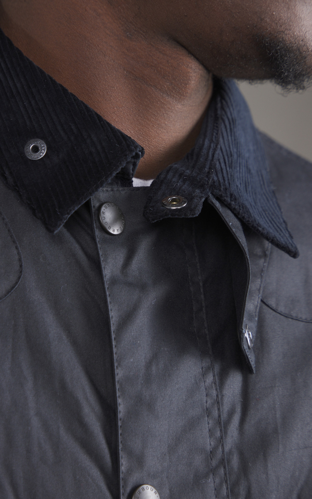 Barbour Reelin Wax Jacket Navy | Cultizm