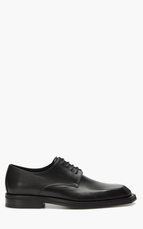 Martine Rose Chiesel Derby Toe Shoes Black CMRSS22-1021LHM-BLAHSH