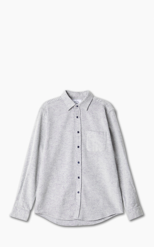 Portuguese Flannel Off Rail Shirt White