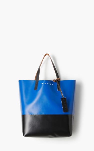 Marni Tribeca Shopping Bag Royal/Black/Black SHMQ0037A0-P3572-ZO226