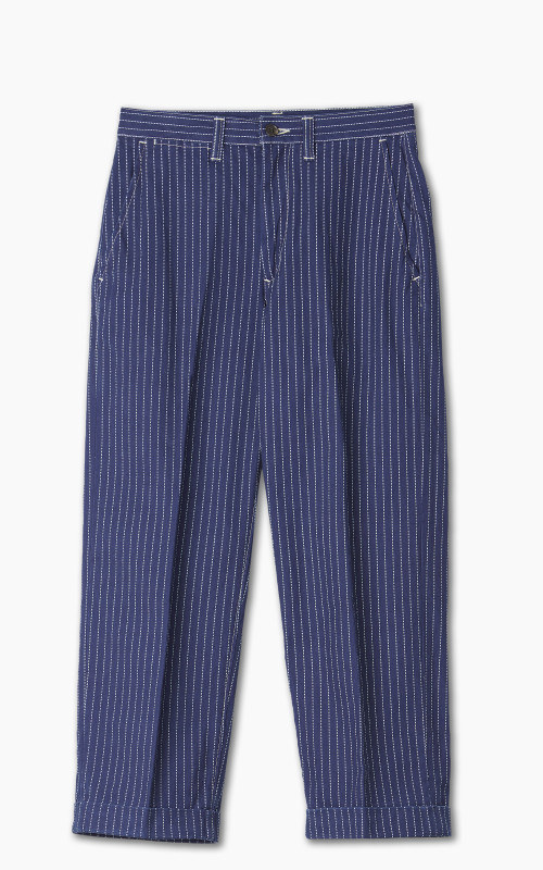 Fullcount 1128-4 Farmers Trouser Indigo Wabash Stripe