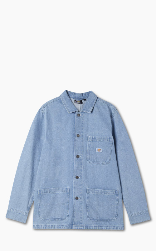 Dickies Denim Chore Coat Blue Light Wash