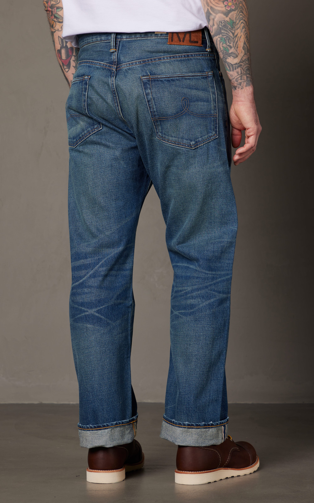 RRL Vintage 5-Pocket Jean Black-on-Black | Cultizm
