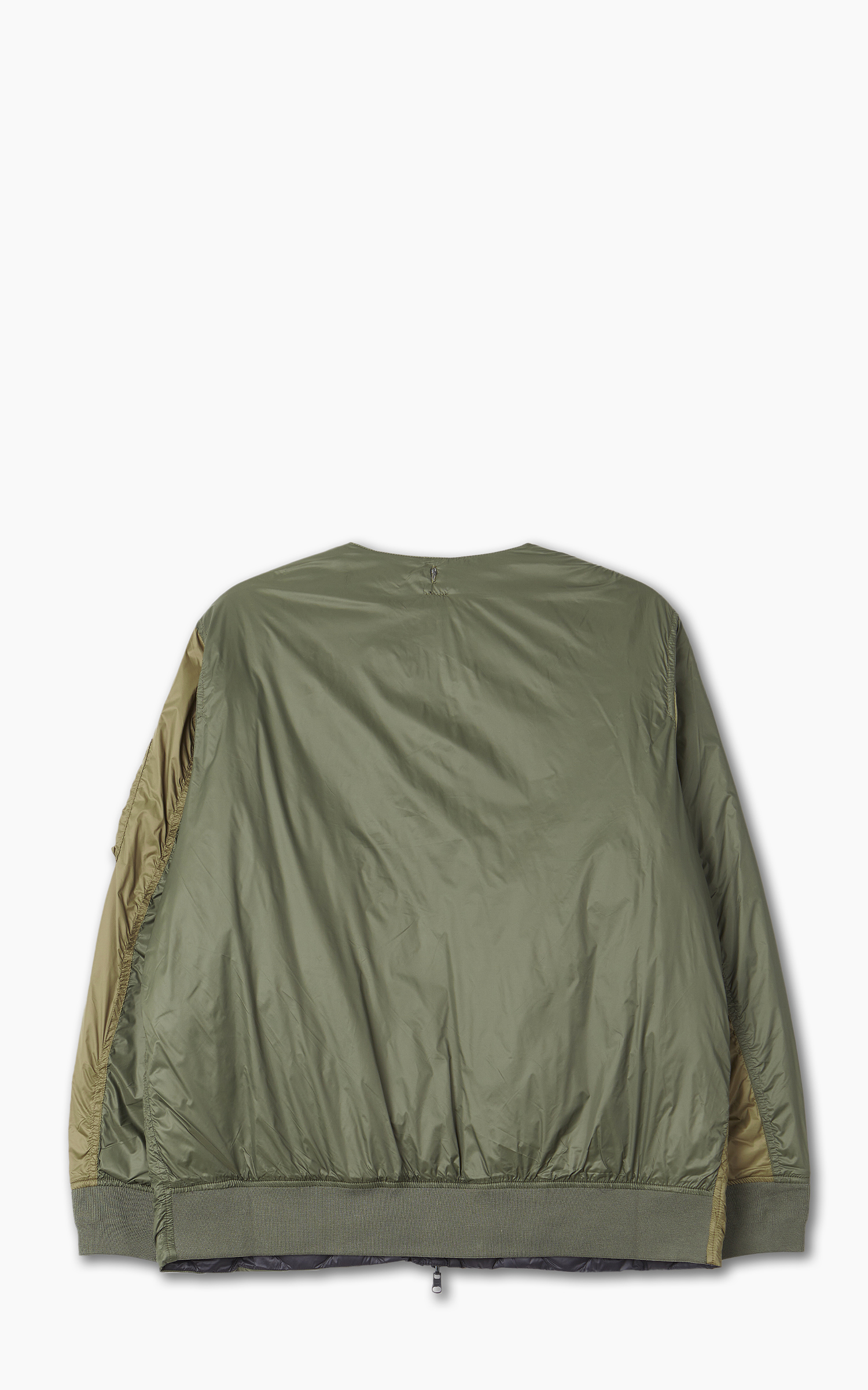Taion x Beams Lights Reversible MA-1 Type Inner Down Jacket Cream