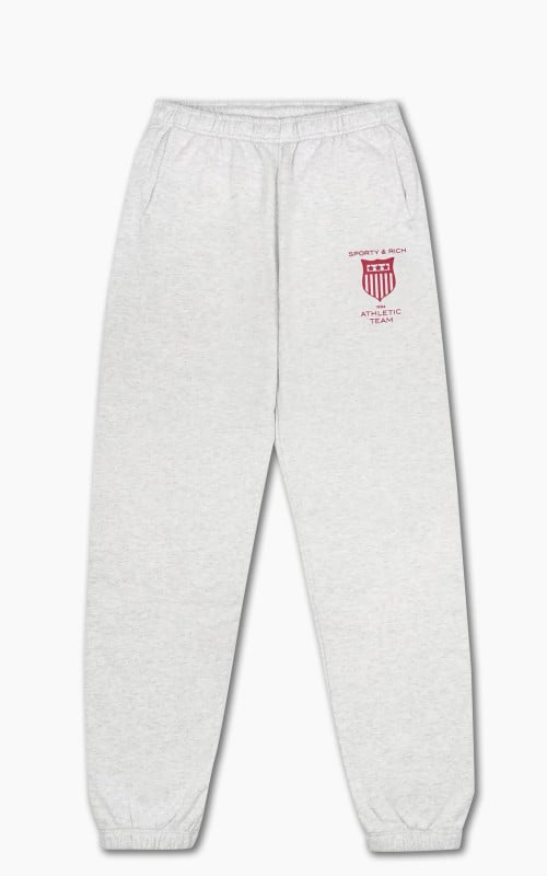 Sporty & Rich Athletic Team Sweatpant Heather Gray