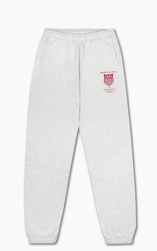 Sporty & Rich Athletic Team Sweatpant Heather Gray