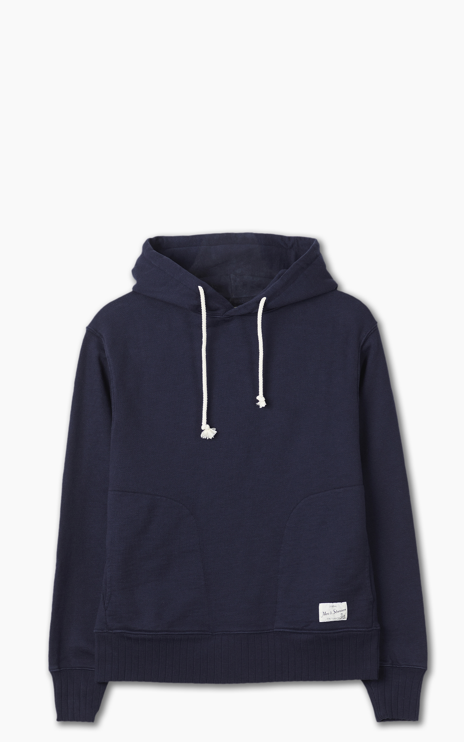 Merz b. Schwanen RFHD01 Hoodie Dark Navy | Cultizm