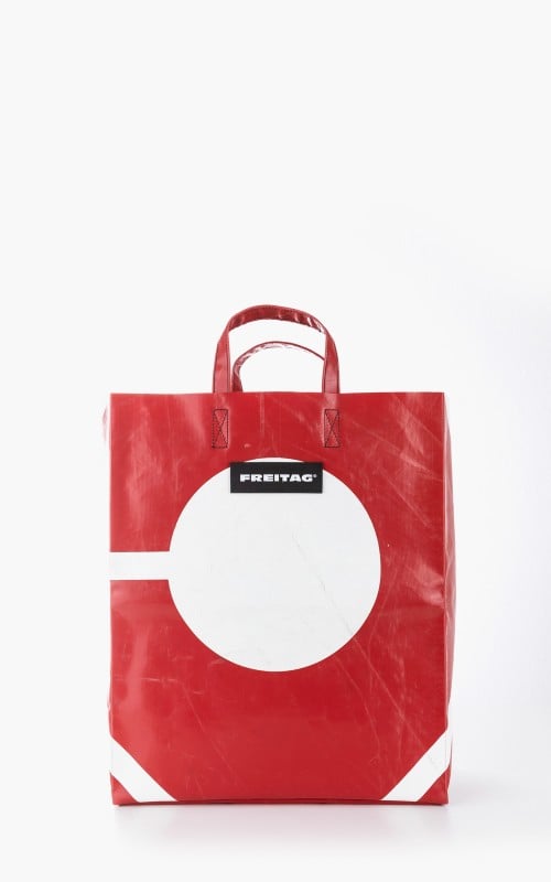 Freitag F52 Miami Vice Shopping Bag Red 3-1