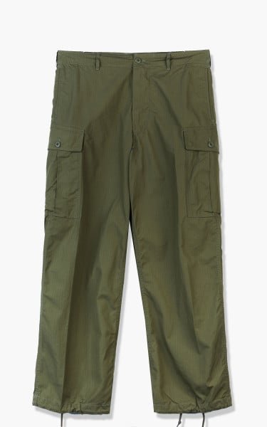Beams Plus Mil 6Pockets 80/3 Rip Stop Trousers Olive 3824-0081-803-67-Olive