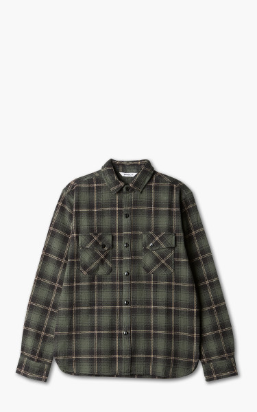 3sixteen Crosscut Flannel Shirt Pine Plaid
