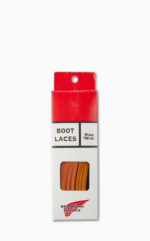 Red Wing Shoes 80" Tan Leather Laces