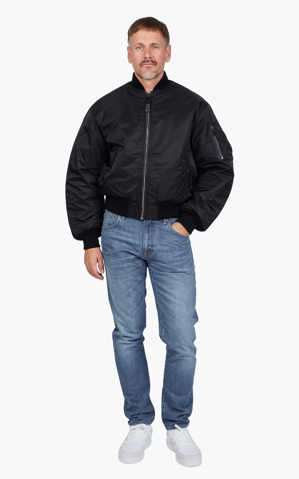 90s Vintage Alpha Industries MA-1 Flight Bomber Jacket