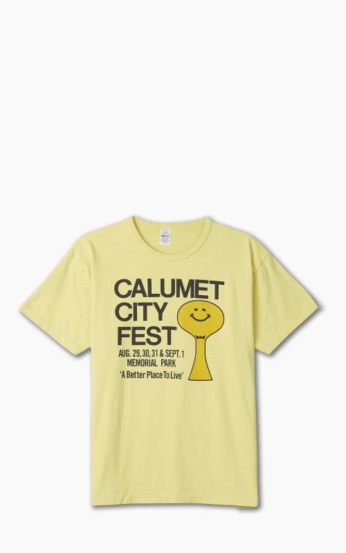 Warehouse & Co. Lot 4064 Calumet City Fest T-Shirt Yellow