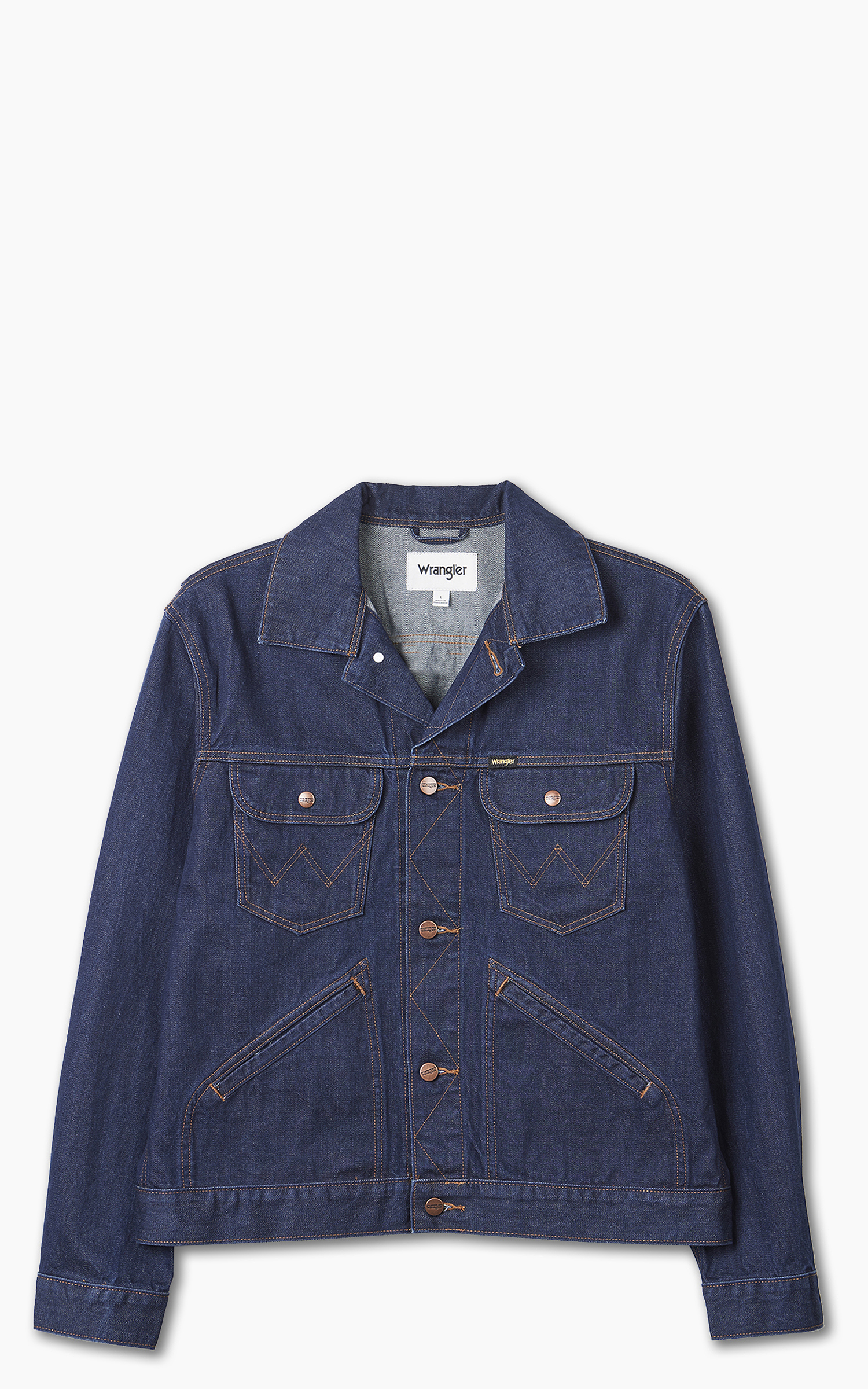 Wrangler Indigood Icons 124MJ Western Jacket Rinse | Cultizm