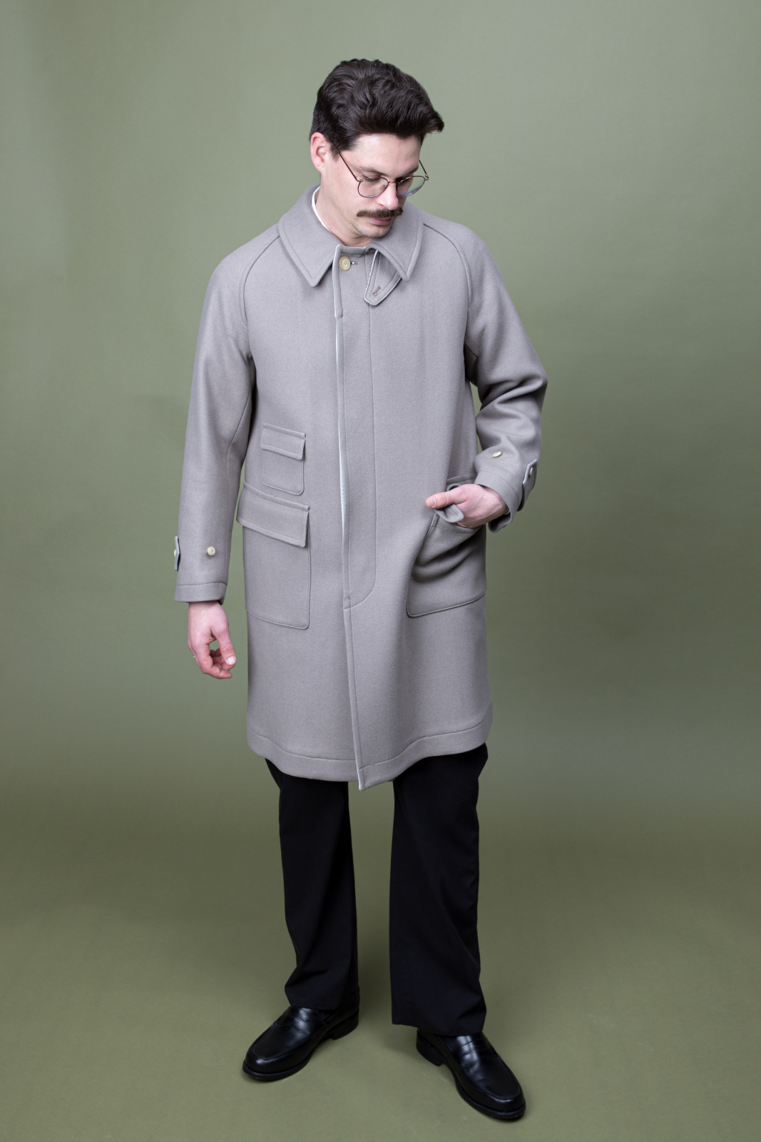 美品✨KAPTAIN SUNSHINE TRAVELLER TROUSE Namu Shop - Kaptain Sunshine Traveller Coat - Beige