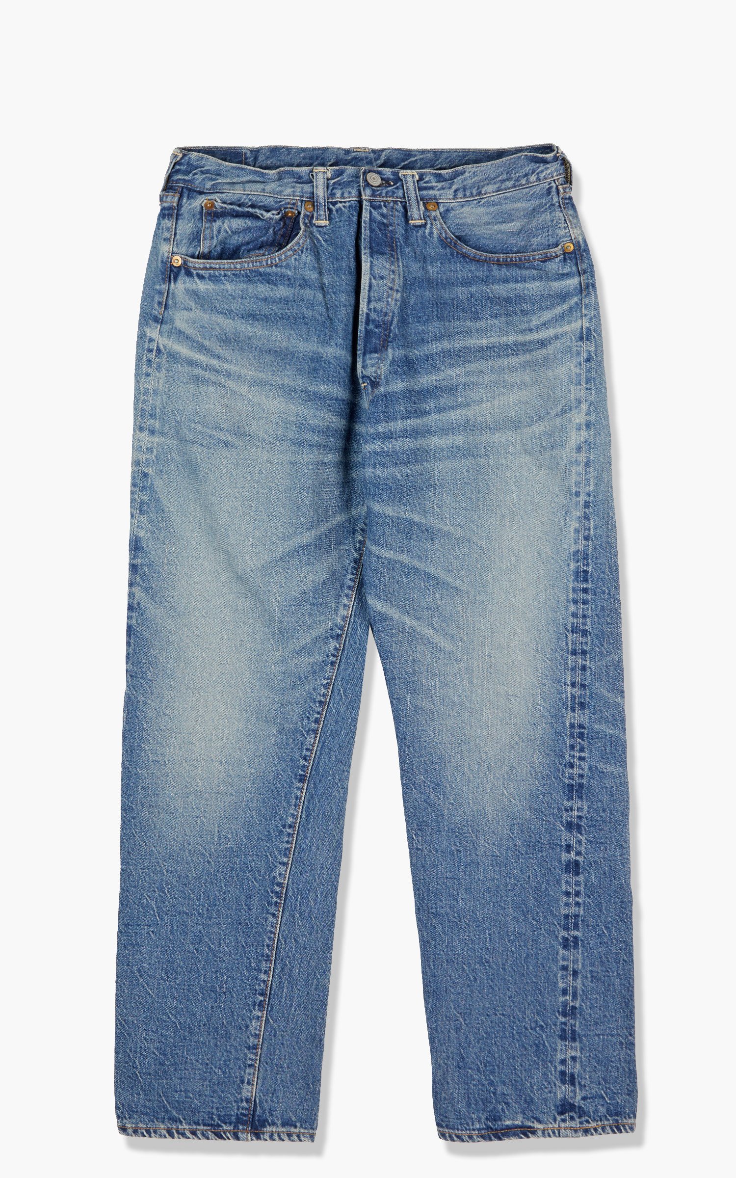 Warehouse & Co. 1101 2nd Hand Loose Straight Jeans Used Wash | Cultizm
