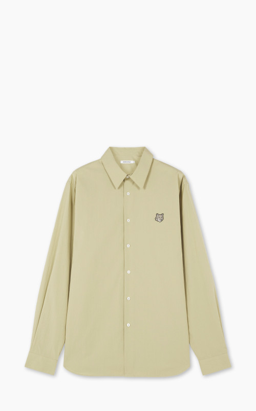 Maison Kitsuné Bold Fox Head Relaxed Shirt Canvas