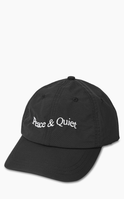 Museum of Peace & Quiet Wordmark Nylon Hat Black