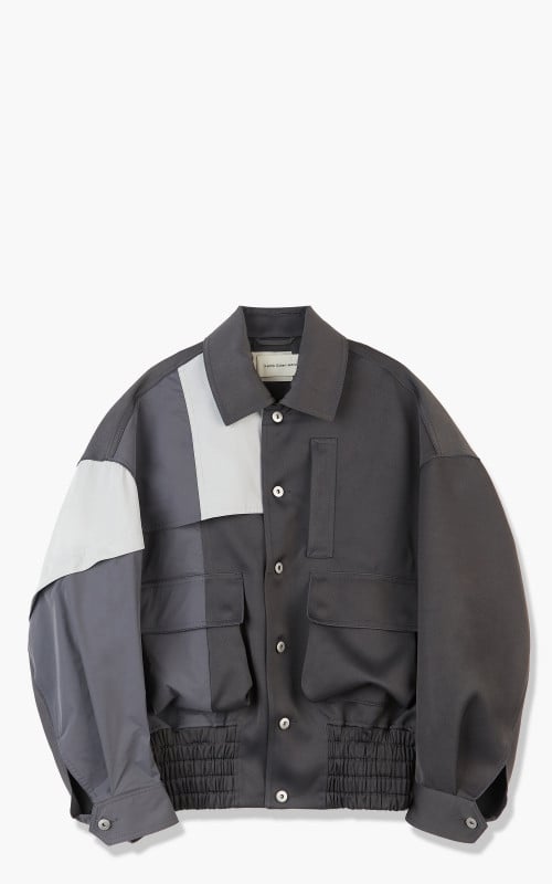 Feng Chen Wang Patch Jacket Dark Grey FMS13JK36-Dark-Grey