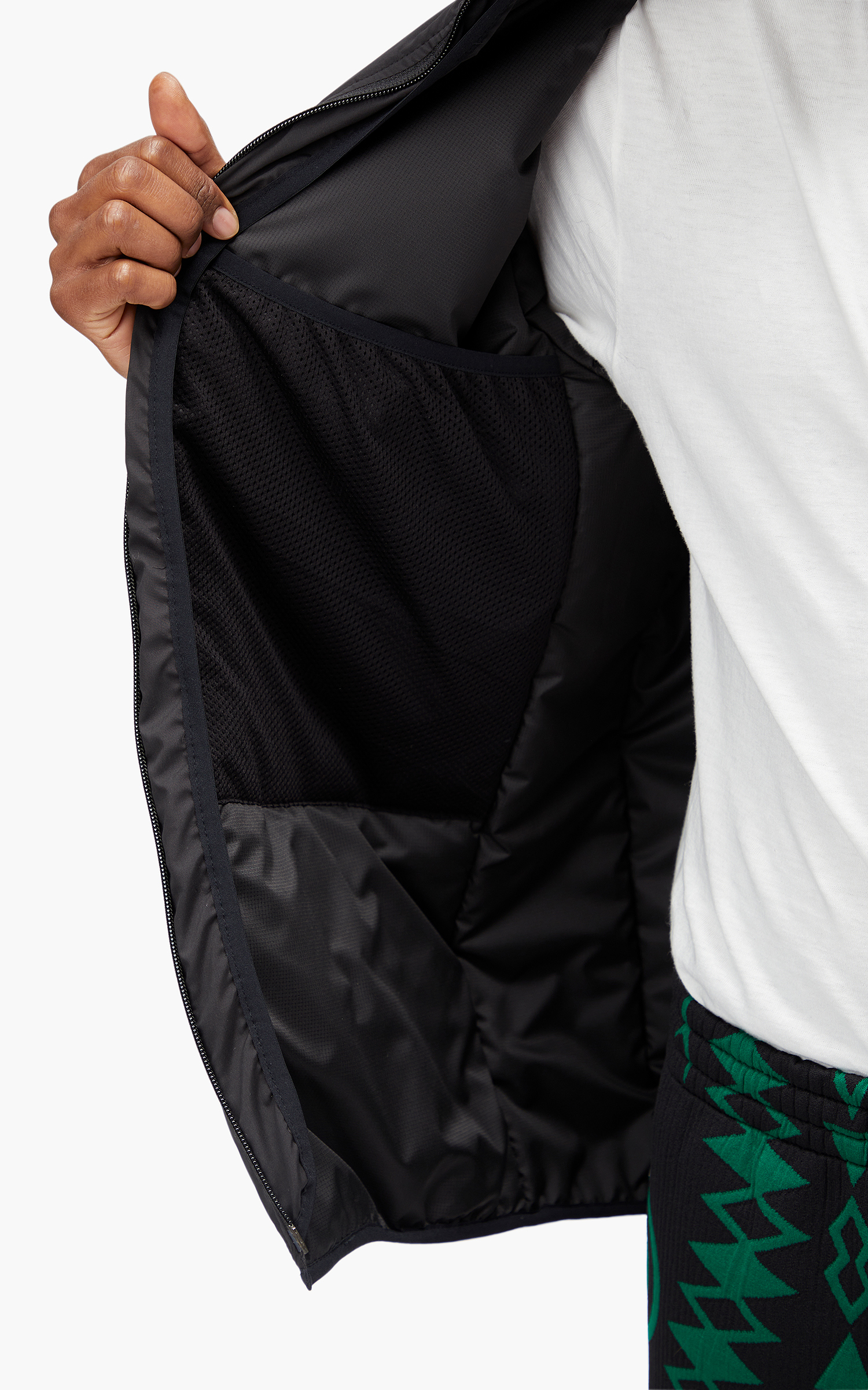 INSULATOR JACKET - POLY PEACH SKIN（BLACK） – UNEVEN HUB