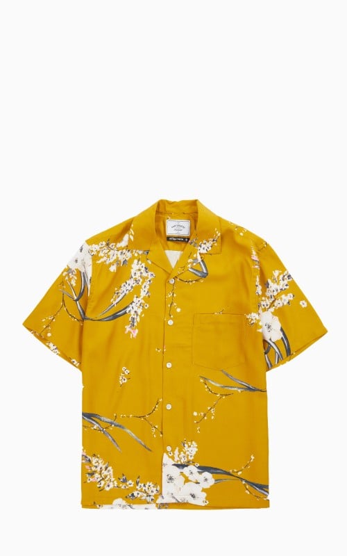 Portuguese Flannel Blooming Shirt Yellow