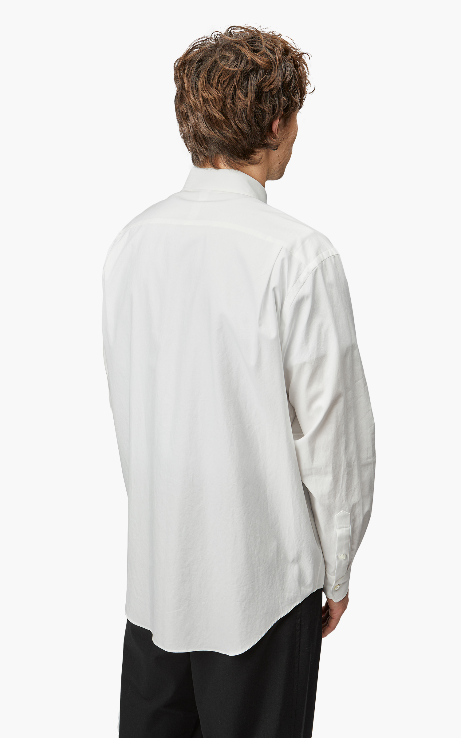 Auralee Washed Finx Twill Shirt White | Cultizm