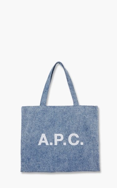 A.P.C. Diane Shopping Bag Washed Indigo COEJD-M61443