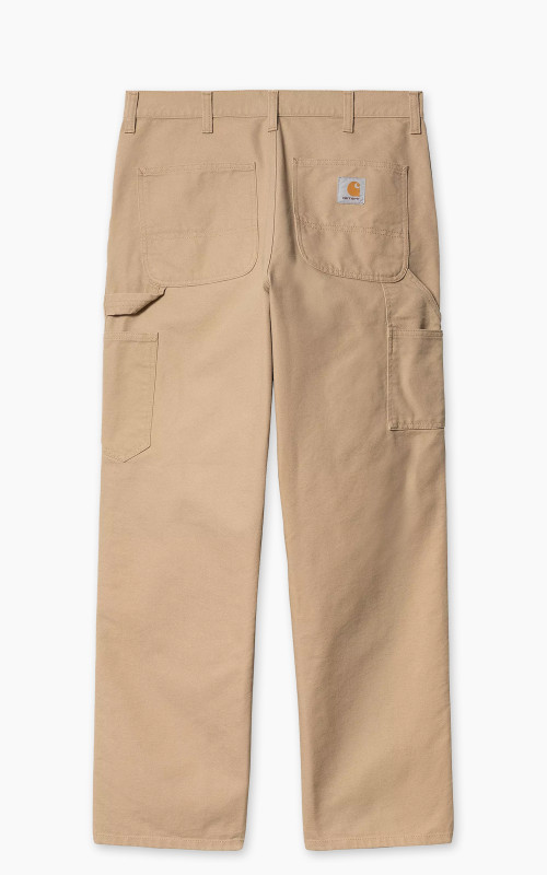Carhartt WIP Single Knee Pant Dearborn Canvas Rinsed Dusty H Brown
