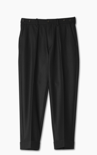 Markaware Flat Tapered Trousers Black